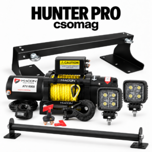 HUNTER PRO vadfelhúzó csörlőcsomag