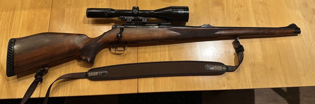 Sauer 90 puska eladó a rajta lávő távcsővel együtt.